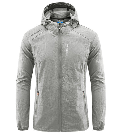 Herren Warme Dünne Softshelljacke mit Kapuze | Ideal für den Winter