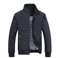 Rainer | Moderne Übergangsjacke in Schwarz