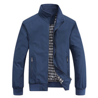 Rainer | Moderne Übergangsjacke in Blau
