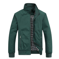 Rainer | Moderne Übergangsjacke in Grün