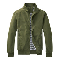 Rainer | Moderne Übergangsjacke in Armeegrün