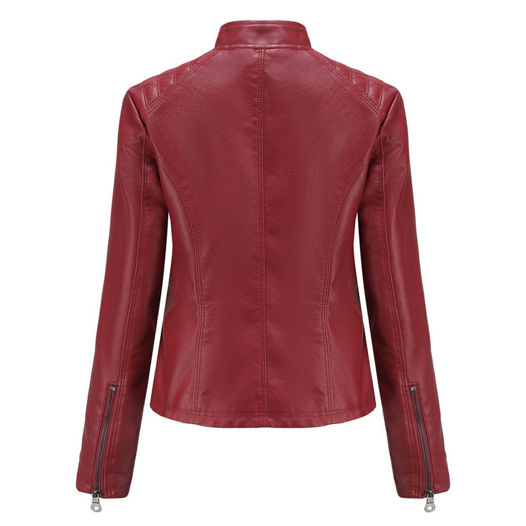 Saraya | Leder Biker Jacke für den Frühling