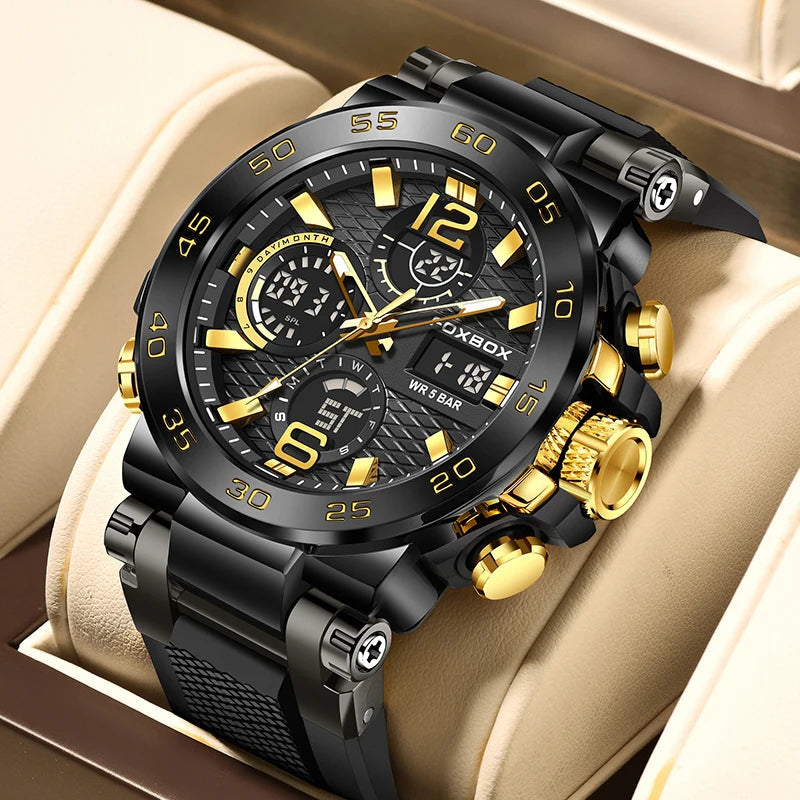 Fudus | Robustes Herrenarmbanduhr Mit Chronograph Und Nachhaltigem Design