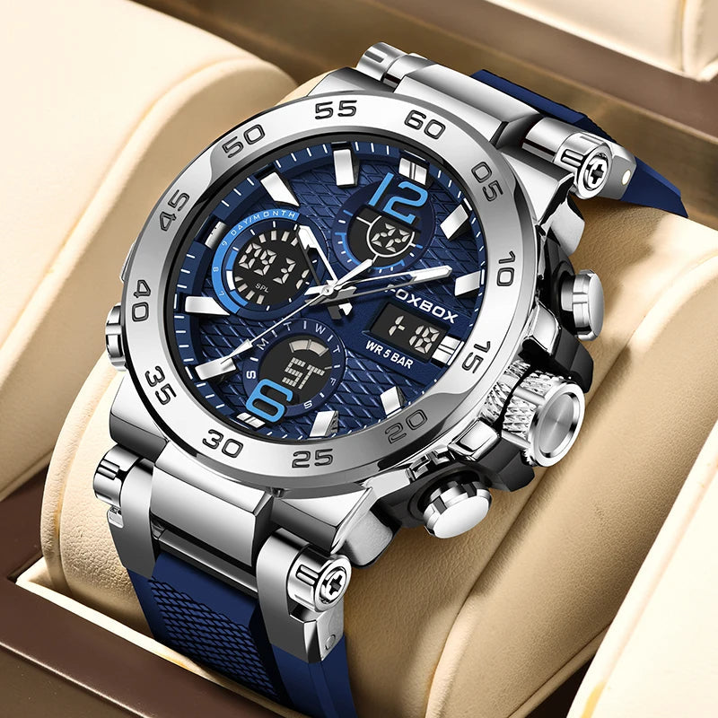 Fudus | Robustes Herrenarmbanduhr Mit Chronograph Und Nachhaltigem Design