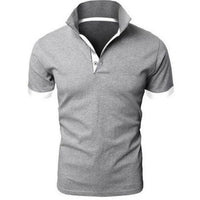 Stilvolles und Komfortables Poloshirt für Herren in Grau