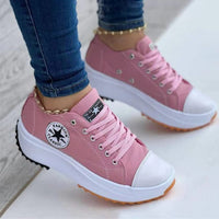 Lily | Bequemer orthopädischer Sneaker für Damen in Schwarz