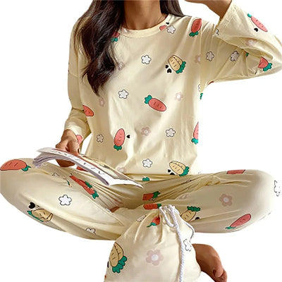 Megan - Bequemes Pyjamaset für Damen