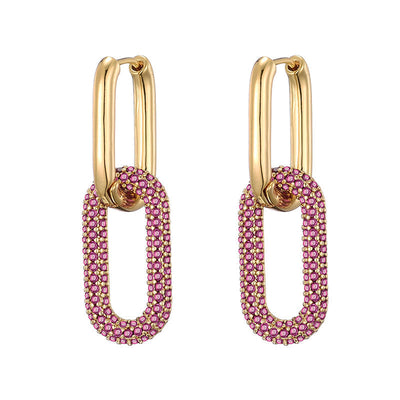 Micara - Sparkle Loops - Ohrringe