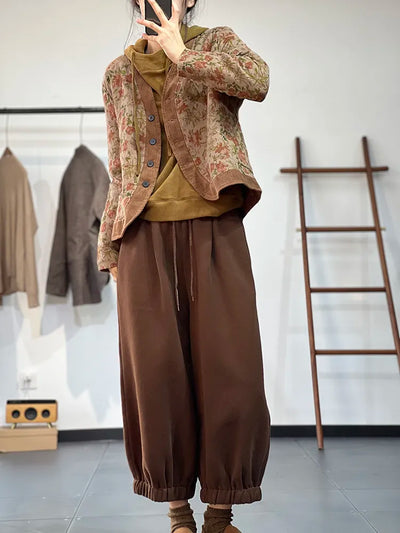 Irma | Geblümte Vintage-Jacke