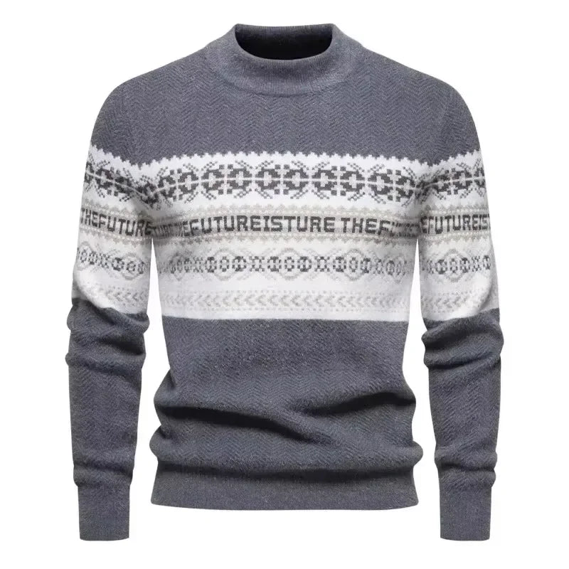Felice- Schlank geschnittener Pullover für Herren