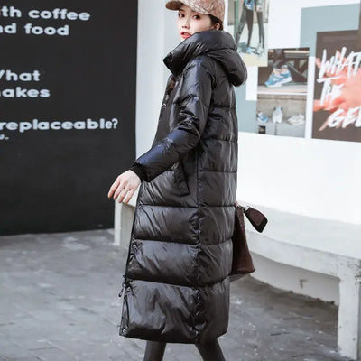 Brianna- Langer Winter-Daunenmantel für Damen