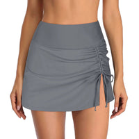 Marina | Eleganter Baderock für Damen in Grau