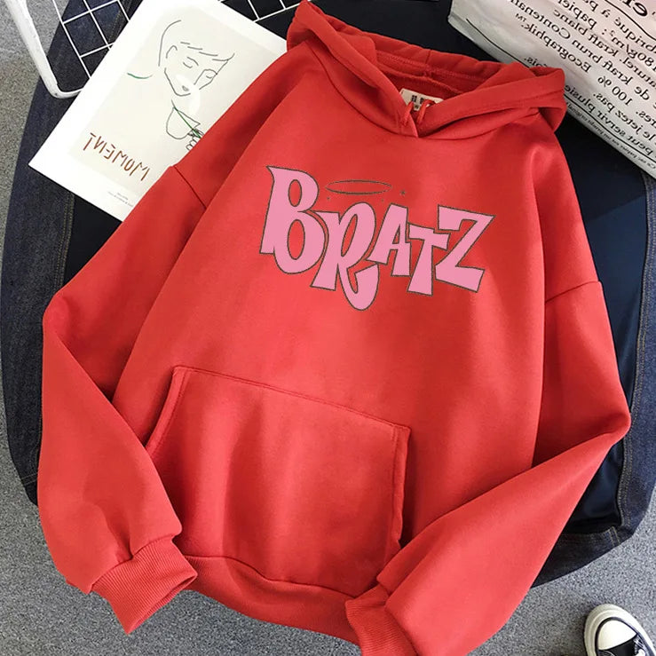 Posy- Print Sweatshirt mit Letter-Design für Damen