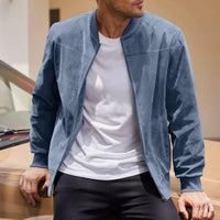 Norven™ Jacke In Wildleder-Optik Mit Premium-Komfort in Hellblau
