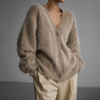 Couture Cardigan in Wüstentaupe