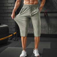 AeroMotion™ Shorts Mit Elastischem Stoff und Sportlicher Passform in Grün