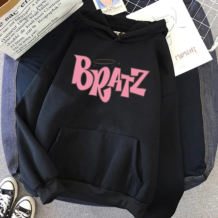 Posy- Print Sweatshirt mit Letter-Design für Damen