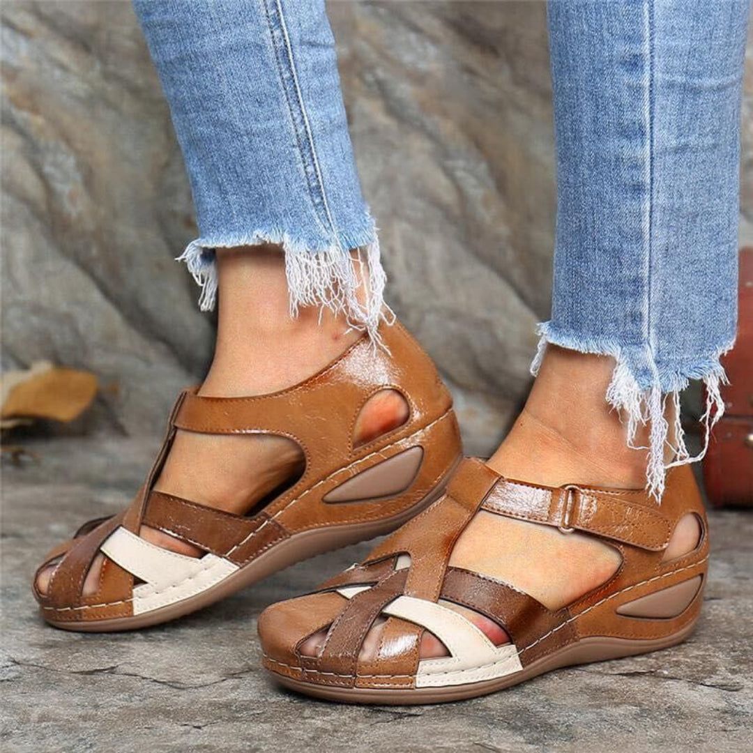 Karin | Offene Sandalen Damen Atmungsaktive Sommerschuhe für den Alltag