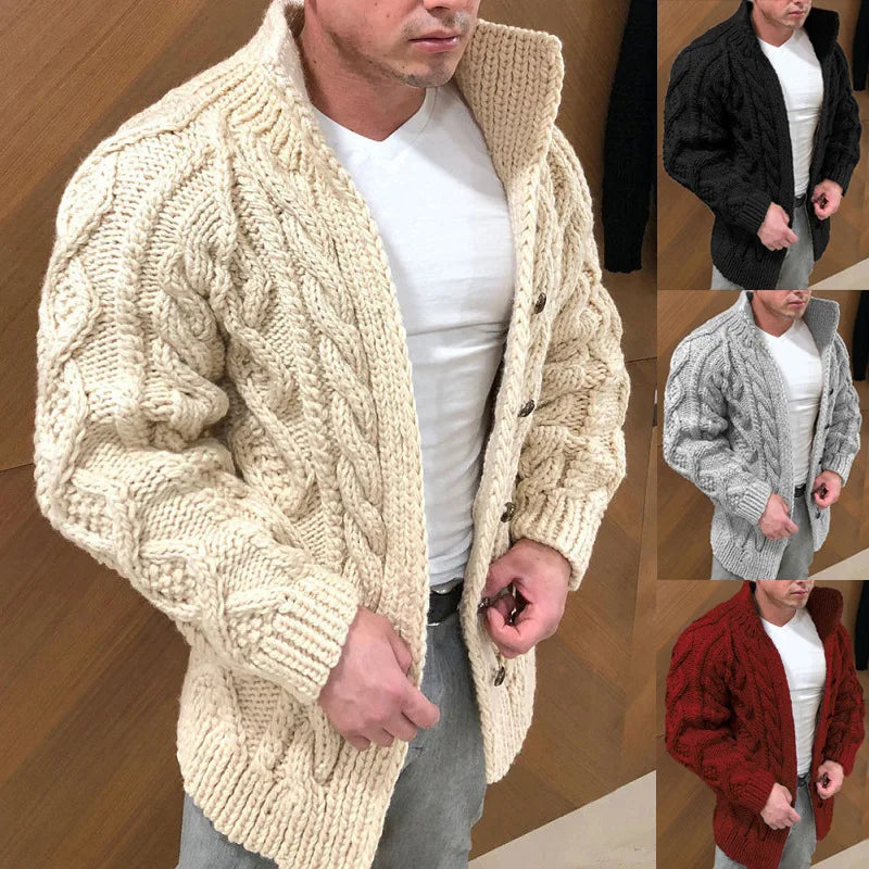 Chasin- Langärmeliger Pullover mit Stehkragen