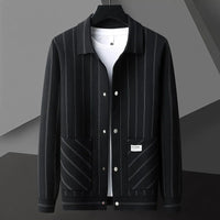 Chelson - Elegante Strickjacke Damen in Premium-Qualität in Schwarz