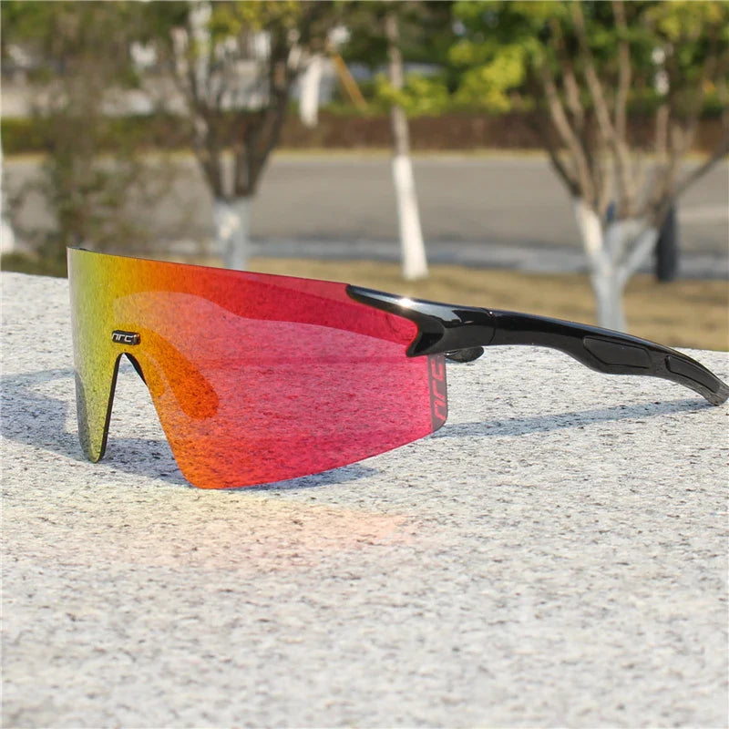 Radfahren Sonnenbrille 1lens UV400 Brillen für Männer Frauen