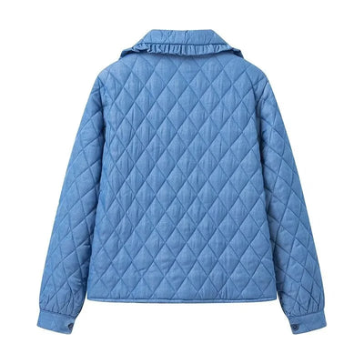 Esmaranda | Gesteppt Jacke mit Kordelzug