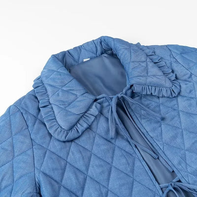 Esmaranda | Gesteppt Jacke mit Kordelzug