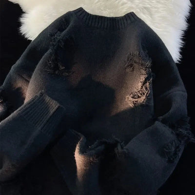 Elvi- Unisex Weihnachtspullover mit langen Ärmeln