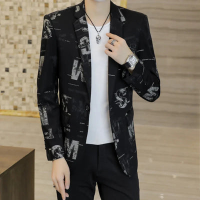 Cason- Eleganter Print-Blazer für Herren