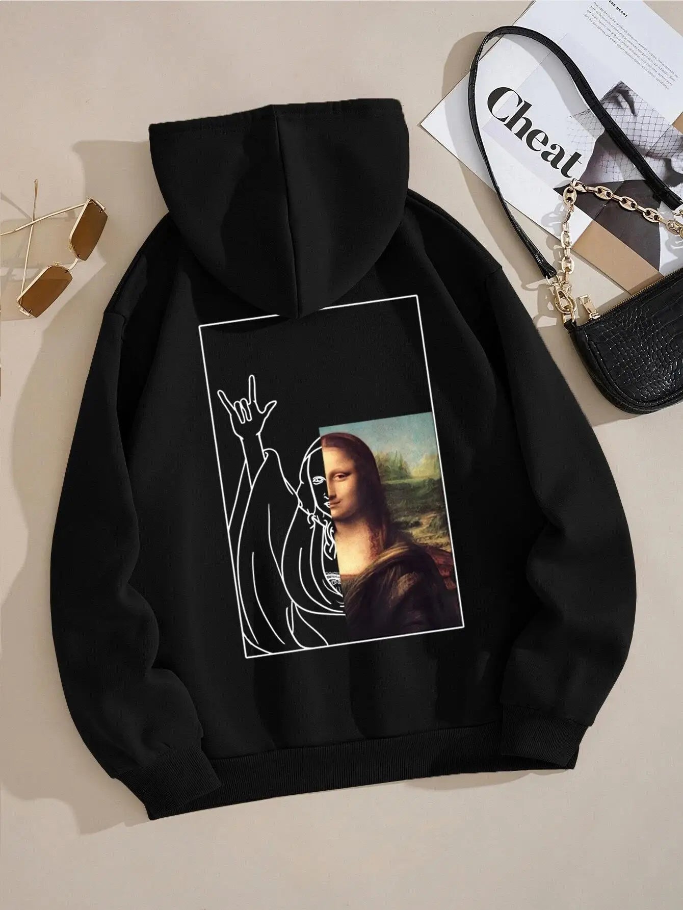 Lavini- Lockerer Herbst Hoodie für Damen