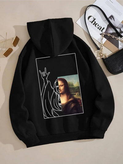 Lavini- Lockerer Herbst Hoodie für Damen