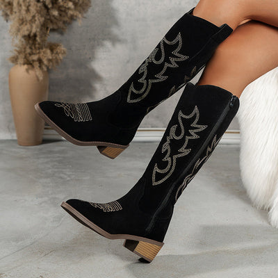 Fudus | Bestickte Western Cowboy Boots mit Stil