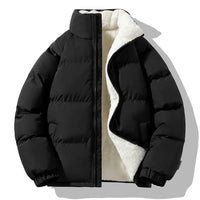 Predrag – Übergroß Winter Daunen Jacke in Schwarz