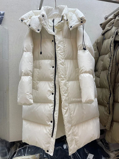 Wylda- Winter Daunenmantel mit Kapuze für Damen