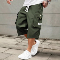Chicago™ Cargo-Shorts mit bequemem Sitz und verlängerter Länge in Grün