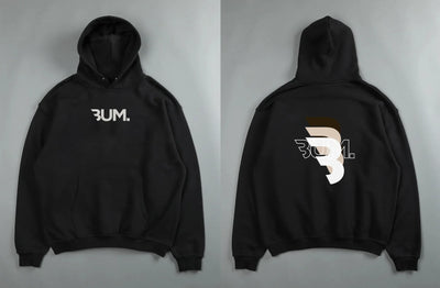 Kian - Kapuzenpulli mit lockerer Passform und Buchstabenaufdruck für Männer