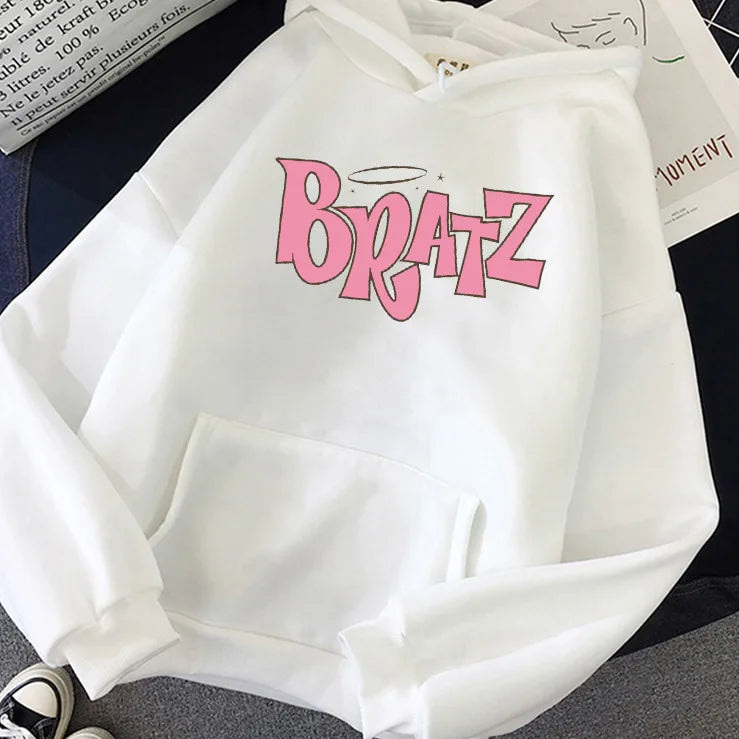 Posy- Print Sweatshirt mit Letter-Design für Damen