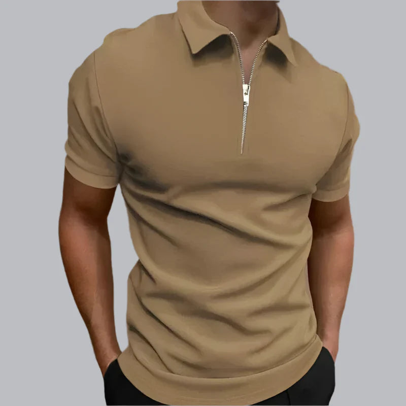 Kunibert™ | Klassisches Reißverschluss Polo Shirt