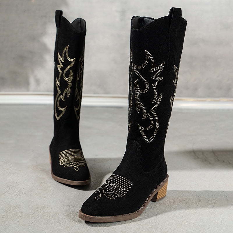 Fudus | Bestickte Western Cowboy Boots mit Stil