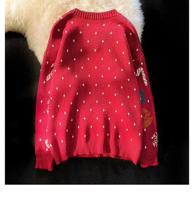 Serafina- Weihnachtspullover im Vintage-Stil