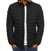 Daniel | Warme Winterliche Jacke in Schwarz