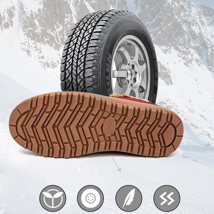 Warme Wasserdichte Schneeboots für den Winter für Damen | Ideal für das tägliche Tragen