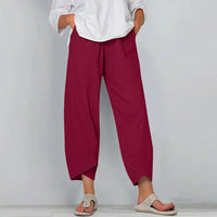 Mira | Loose-Fit Sommerhose in Rot