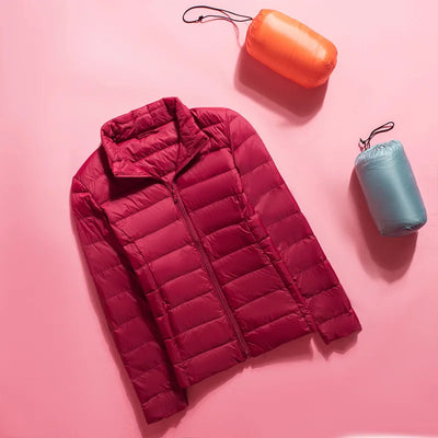 Amber - Outdoor Daunenjacke mit Kapuze für Damen
