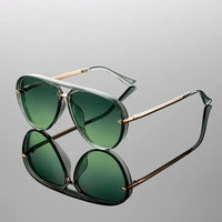 Sofie | Elegante Damen-Sonnenbrille in Grün
