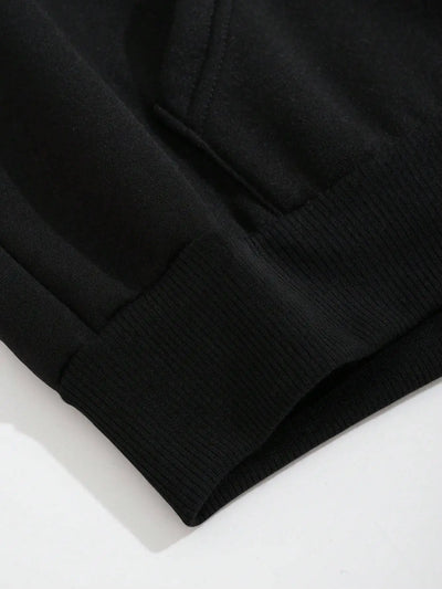 Calliop- Kapuzenpullover mit lustigem Print und Flügelmotiv