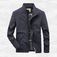 WIND UND WASSERDICHTE OUTDOOR-JACKE - MILANO in Blau