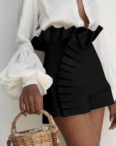 Shorty | Stylische Rüschenshorts