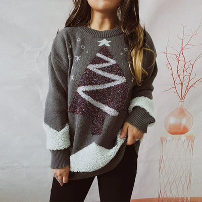 Silvia- Weihnachtspullover für Damen