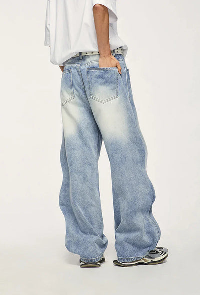 Baggy Jeans mit weitem Bein für Herren